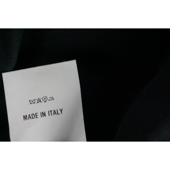 Anderson & Sheppard Savile Row Black Cotton Button Up Mens French Jacket Sz XL - Picture 10 of 10